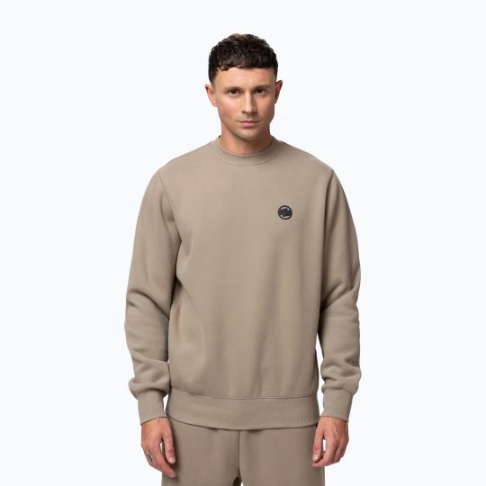 Zdjęcie produktu Bluza męska Pitbull Small Logo Crewneck pale sand Brązowy