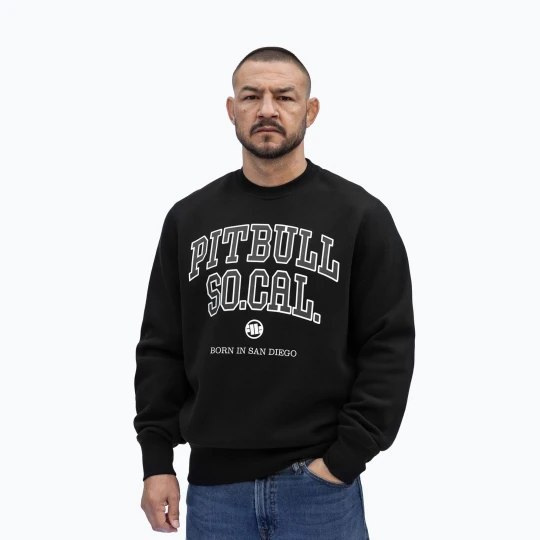 Zdjęcie produktu Bluza męska Pitbull So Cal Crewneck black