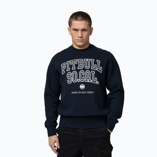 Zdjęcie produktu Bluza męska Pitbull So Cal Crewneck dark navy Granatowy