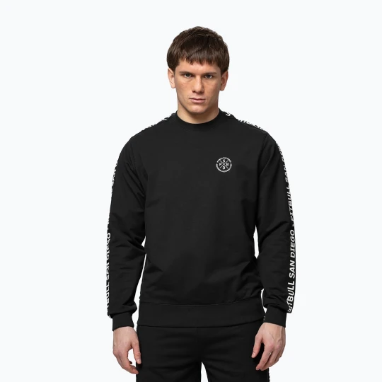 Zdjęcie produktu Bluza męska Pitbull Tape Parker Crewneck black