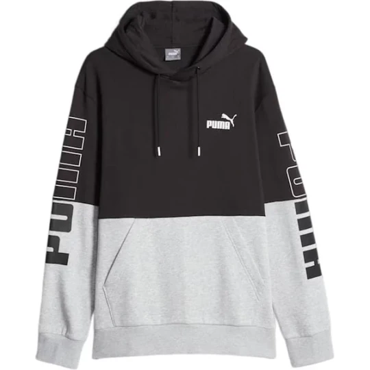 Zdjęcie produktu Bluza męska Power Colorblock Hoodie FL Puma
