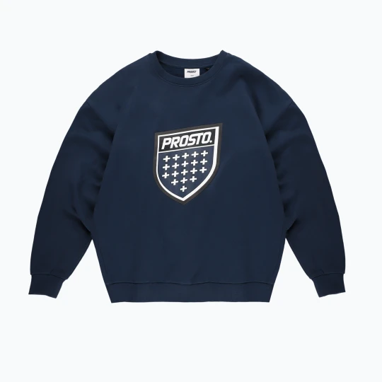 Zdjęcie produktu Bluza męska PROSTO Big Shield Crewneck navy Granatowy