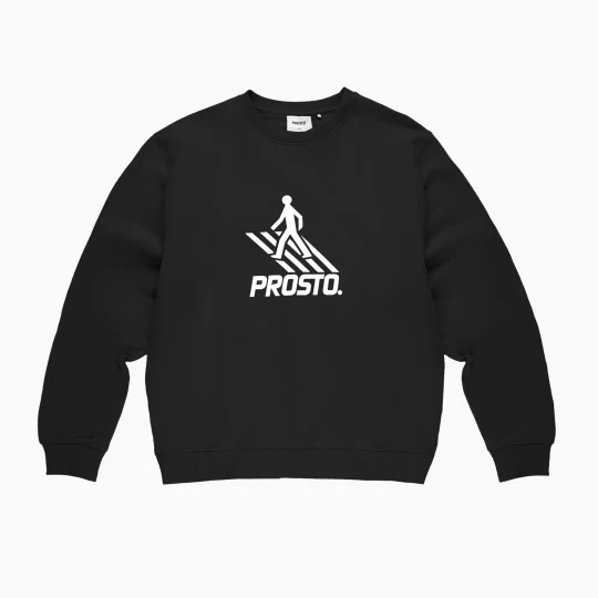 Zdjęcie produktu Bluza męska PROSTO Crossing Crewneck black
