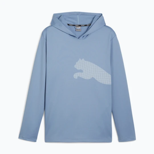 Zdjęcie produktu Bluza męska PUMA Train All Day Big Cat Hoodie zen blue