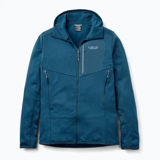 Zdjęcie produktu Bluza męska Rab Ascendor Hoody tempest blue