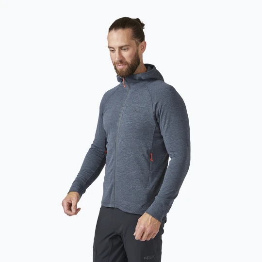 Zdjęcie produktu Bluza męska Rab Nexus Hoody steel Szary