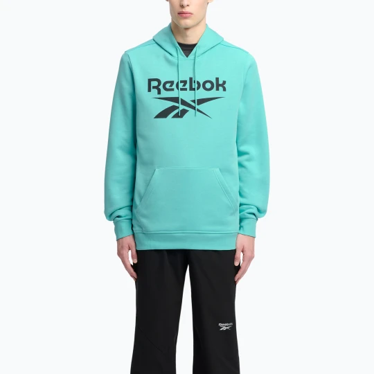 Zdjęcie produktu Bluza męska Reebok Identity Big Logo Fleece Hoodie ai aqua Niebieski