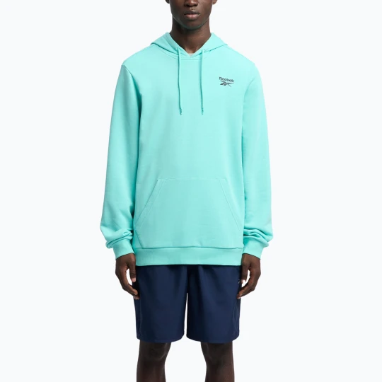 Zdjęcie produktu Bluza męska Reebok Identity Small Logo Hoodie ai aqua Niebieski