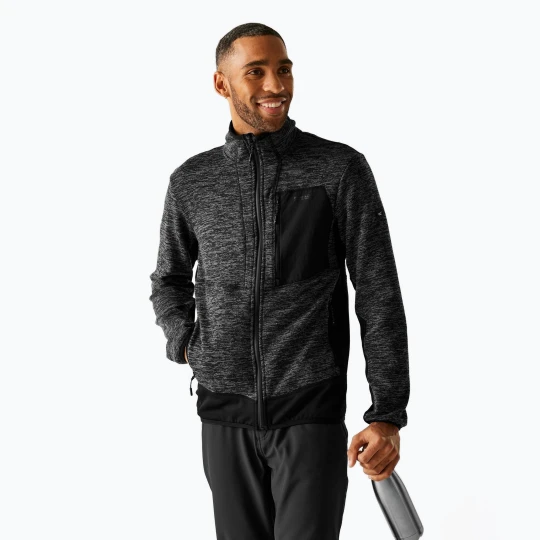 Zdjęcie produktu Bluza męska REGATTA Baslinn ash marl / black Szary