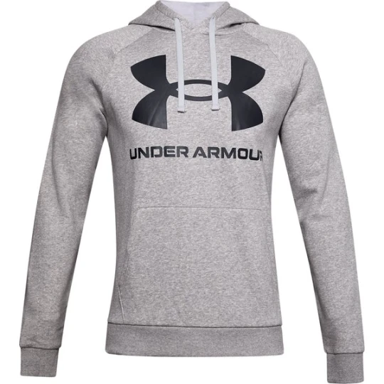 Zdjęcie produktu Bluza męska Rival Fleece Big Logo Hoodie Under Armour Szary