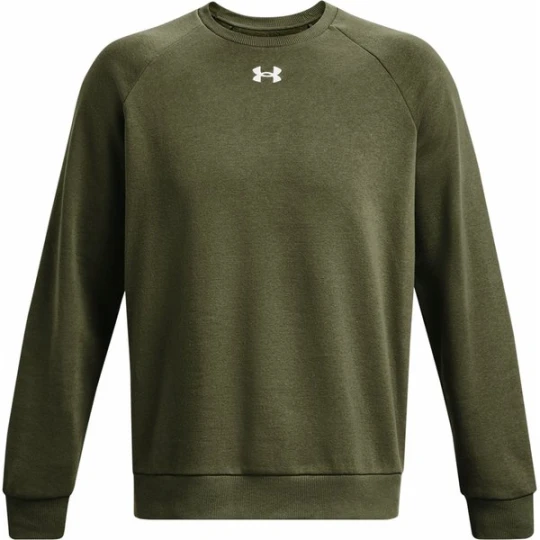 Zdjęcie produktu Bluza męska Rival Fleece Crew Hoodie Under Armour Zielony