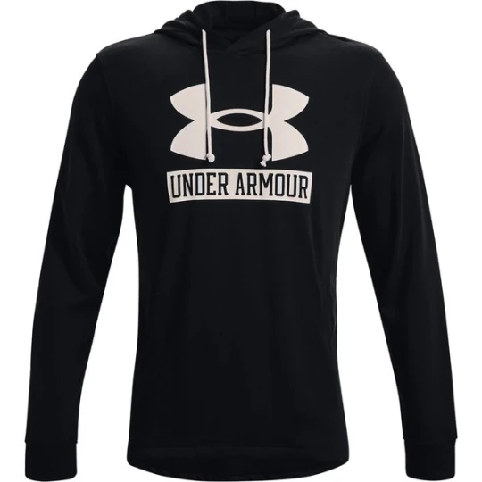 Zdjęcie produktu Bluza męska Rival Terry Logo Hoodie Under Armour Czarny