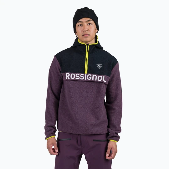 Zdjęcie produktu Bluza męska Rossignol Alltrack Fleece mulberry Fioletowy