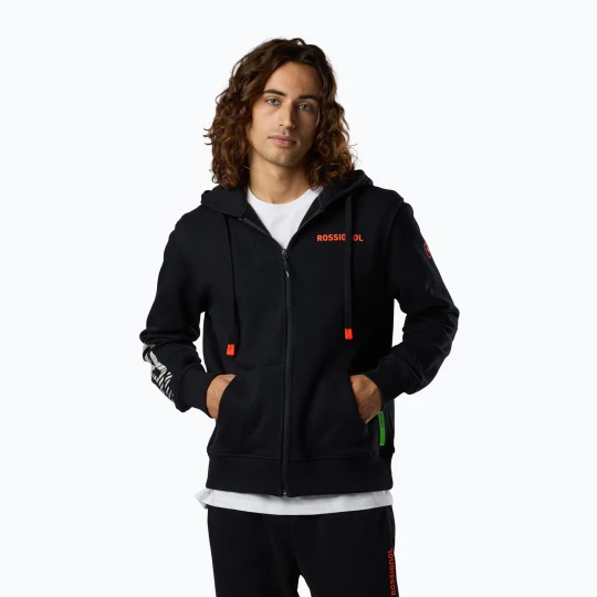 Zdjęcie produktu Bluza męska Rossignol Hero Full Zip Hoodie black