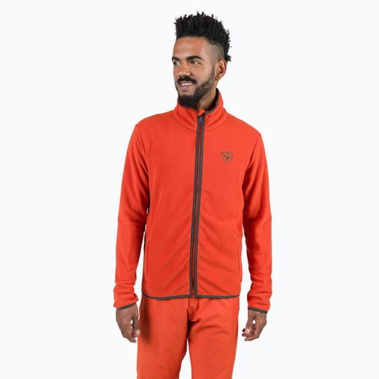 Zdjęcie produktu Bluza męska Rossignol Strawpile Fleece Fz tan Czerwony