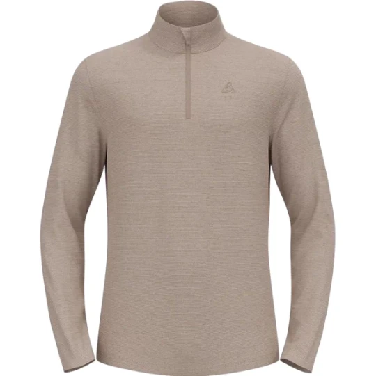 Zdjęcie produktu Bluza męska Roy 1/2 Zip Mid Layer Odlo Beżowy