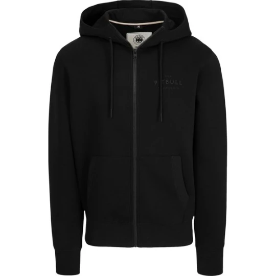 Zdjęcie produktu Bluza męska Sampson Hooded Zip Sweatshirt Pitbull West Coast Czarny