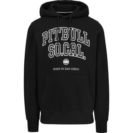 Zdjęcie produktu Bluza męska So Cal Hooded Pitbull West Coast Czarny