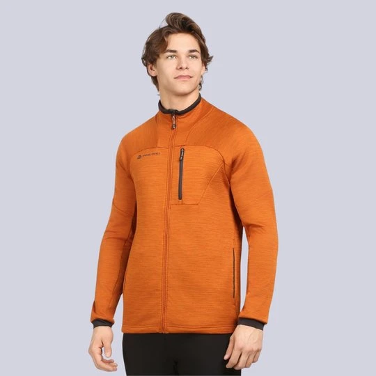 Zdjęcie produktu Bluza męska sportowa turystyczna Onnec 3 pomarańczowa Alpine Pro