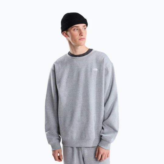 Zdjęcie produktu Bluza męska The North Face Essential Simple Dome Relaxed Crew tnf pale grey heather