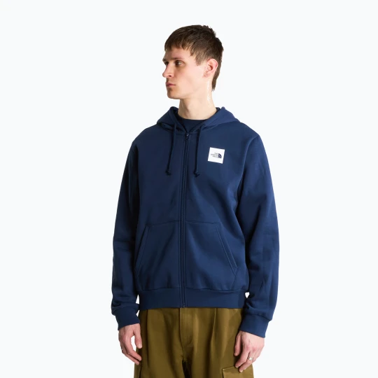 Zdjęcie produktu Bluza męska The North Face Evo Box Half Dome Regular Full Zip Hoodie summit navy Granatowy