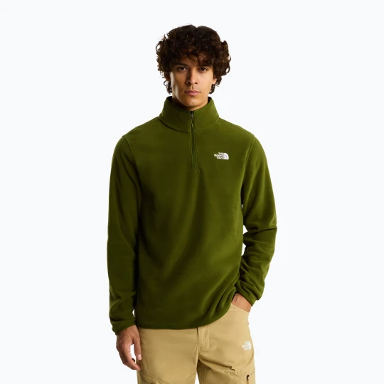 Zdjęcie produktu Bluza męska The North Face Glacier Fleece 1 / 4 Zip woodland green