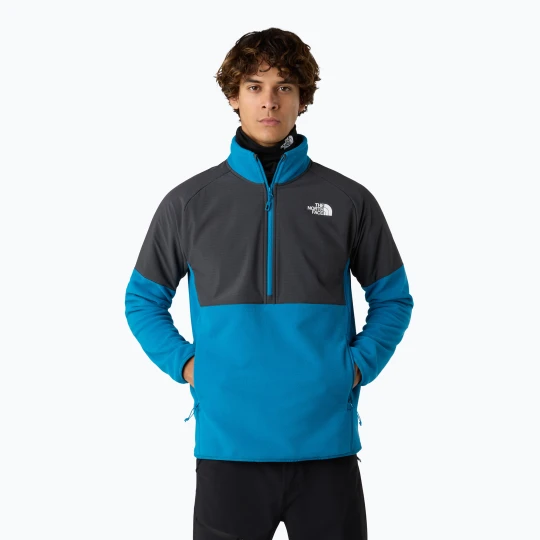 Zdjęcie produktu Bluza męska The North Face Glacier Heavyweight 1 / 2 Zip dusk blue / asphalt grey