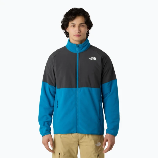 Zdjęcie produktu Bluza męska The North Face Glacier Heavyweight Full Zip dusk blue / asphalt grey