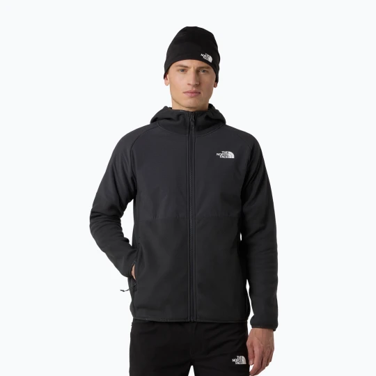 Zdjęcie produktu Bluza męska The North Face Glacier Heavyweight Full Zip HD asphalt grey / black