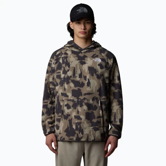 Zdjęcie produktu Bluza męska The North Face Mountain Athletics Fleece Print cavern grey painted mou Brązowy