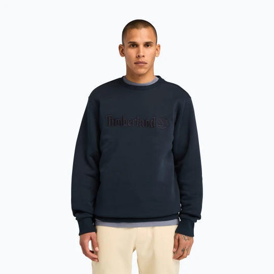 Zdjęcie produktu Bluza męska Timberland Embroidery Tonal Crew Neck dark sapphire Granatowy