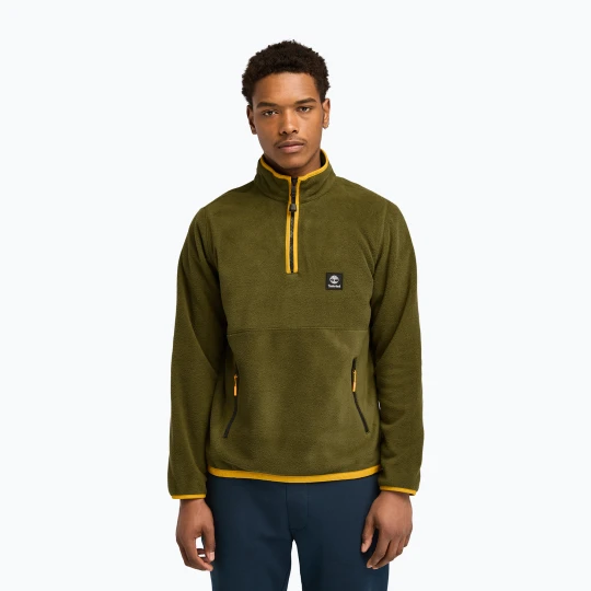 Zdjęcie produktu Bluza polarowa męska Timberland Polar 1 / 4 Zip Fleece dark olive Zielony