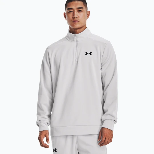Zdjęcie produktu Bluza męska Under Armour Armour Fleece 1/4 Zip halo gray/black Szary