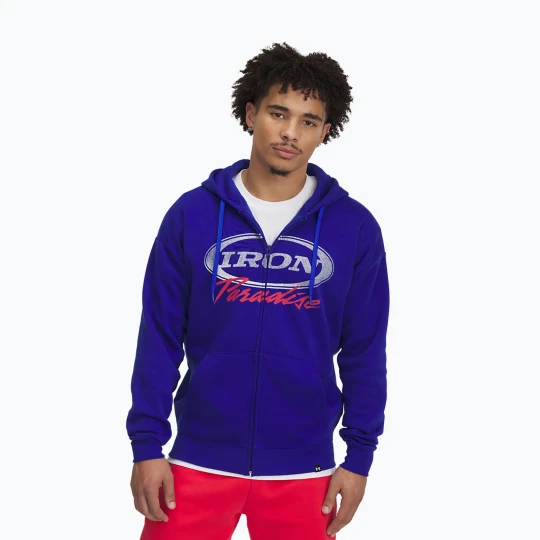 Zdjęcie produktu Bluza męska Under Armour Project Rock Icon Fleece FZ royal black / black Niebieski