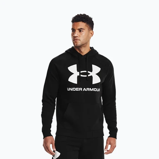 Zdjęcie produktu Bluza męska Under Armour Rival Fleece Big Logo HD black/onyx white