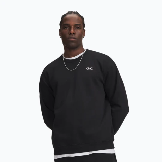 Zdjęcie produktu Bluza męska Under Armour Rival Fleece Crew ultimate black/white
