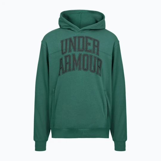 Zdjęcie produktu Bluza męska Under Armour Rival LW Graphic Hoodie rack green/black