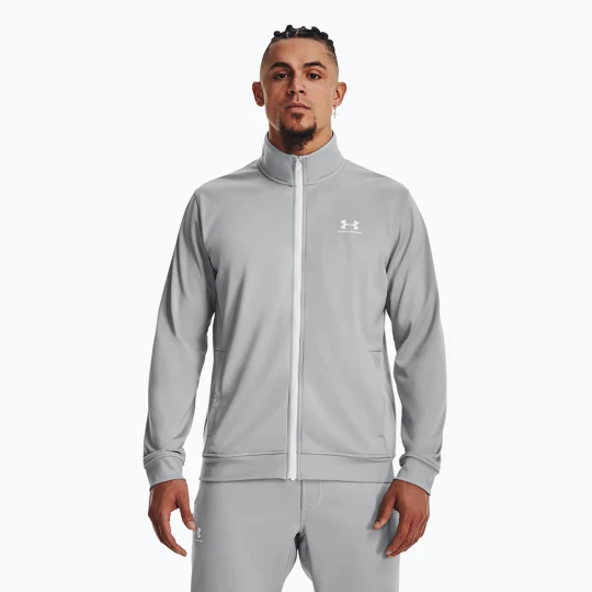 Zdjęcie produktu Bluza męska Under Armour Sportstyle Tricot mod gray / white Szary