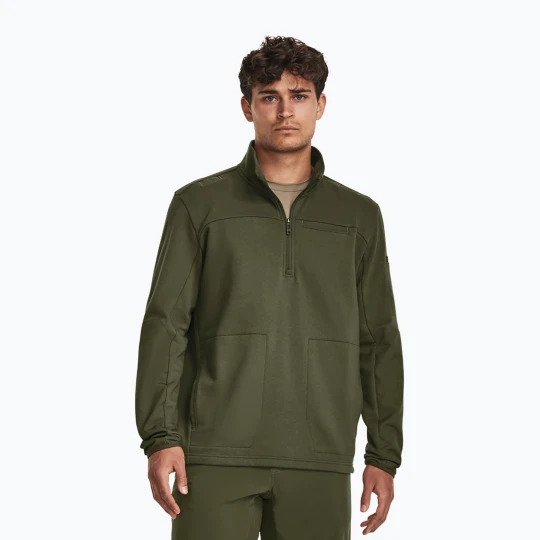Zdjęcie produktu Bluza męska Under Armour Tactical Rival Job Fleece 1 / 4 Zip marine od green