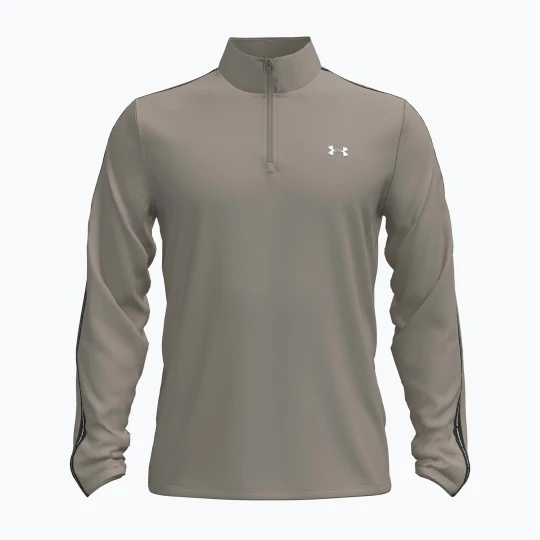 Zdjęcie produktu Bluza męska Under Armour Tech Taping 1/2 Zip timberwolf taupe/black/white Beżowy