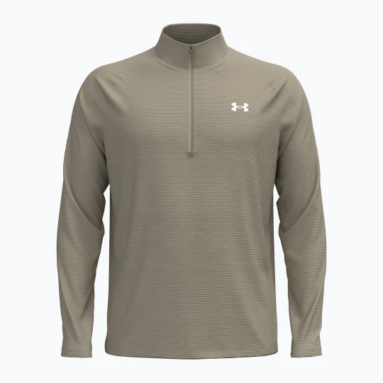 Zdjęcie produktu Bluza męska Under Armour Tech Textured 1 / 2 Zip city khaki / black Beżowy