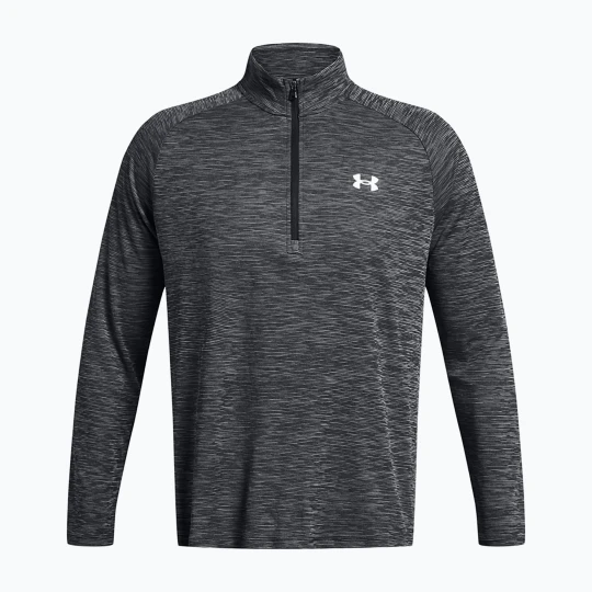 Zdjęcie produktu Bluza męska Under Armour Tech Textured 1 / 2 Zip LS black / white