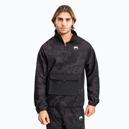 Zdjęcie produktu Bluza męska Venum Trooper Men'S Half Zip Jacket black / purple