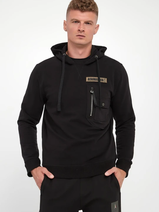 Zdjęcie produktu Bluza męska z kapturem AERONAUTICA MILITARE