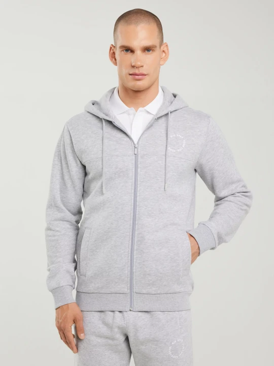 Zdjęcie produktu bluza męska z kapturem szara ajron 901 / kersyn 901 Big Star