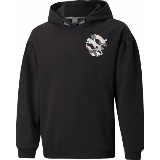 Zdjęcie produktu Bluza młodzieżowa Alpha Logo Hoodie Puma Czarny