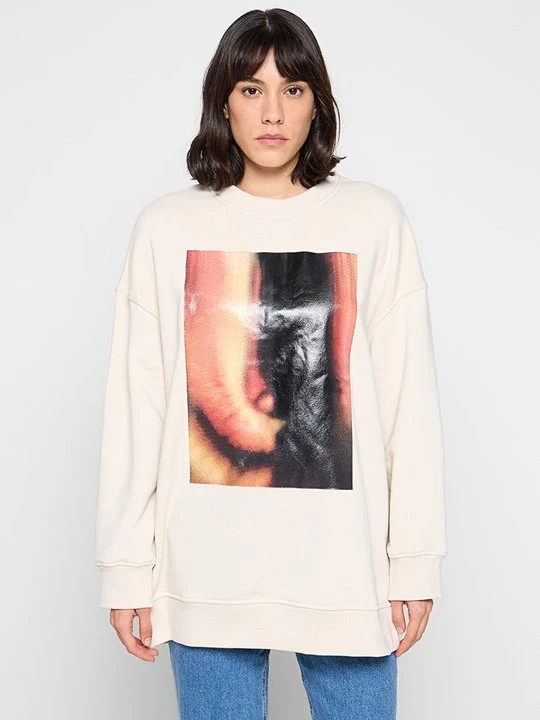 Zdjęcie produktu Bluza Monki mleczny