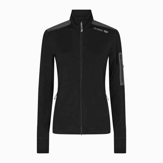 Zdjęcie produktu Bluza narciarska damska Dovre Midlayer Full Zip black