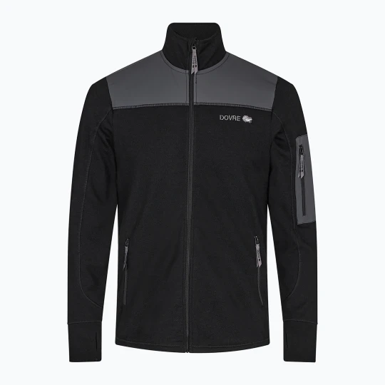 Zdjęcie produktu Bluza narciarska męska Dovre Outlayer Fleece Full Zip black