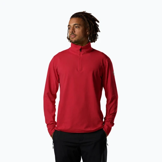 Zdjęcie produktu Bluza narciarska męska Rossignol Mid Layer Stertch Half Zip sports red